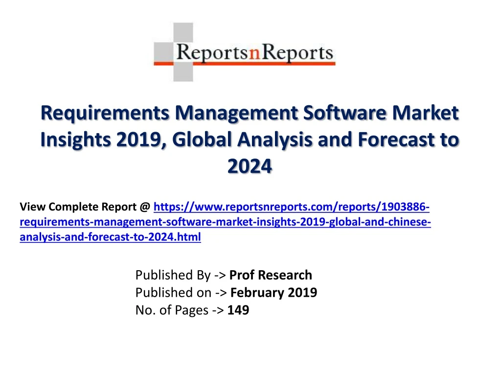 requirements management software market insights