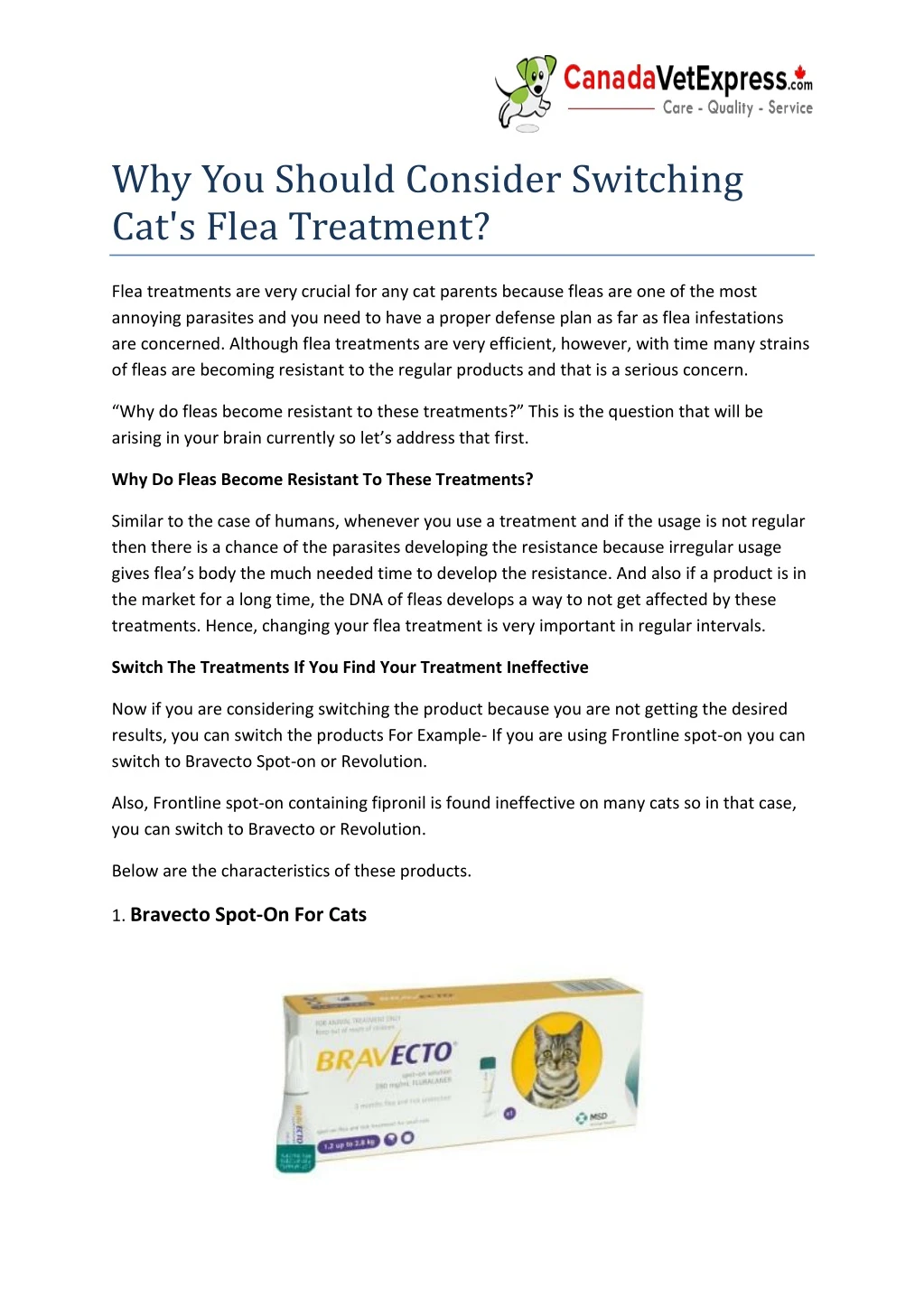 why you should consider switching cat s flea