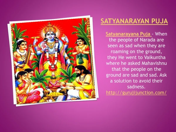 satyanarayan puja