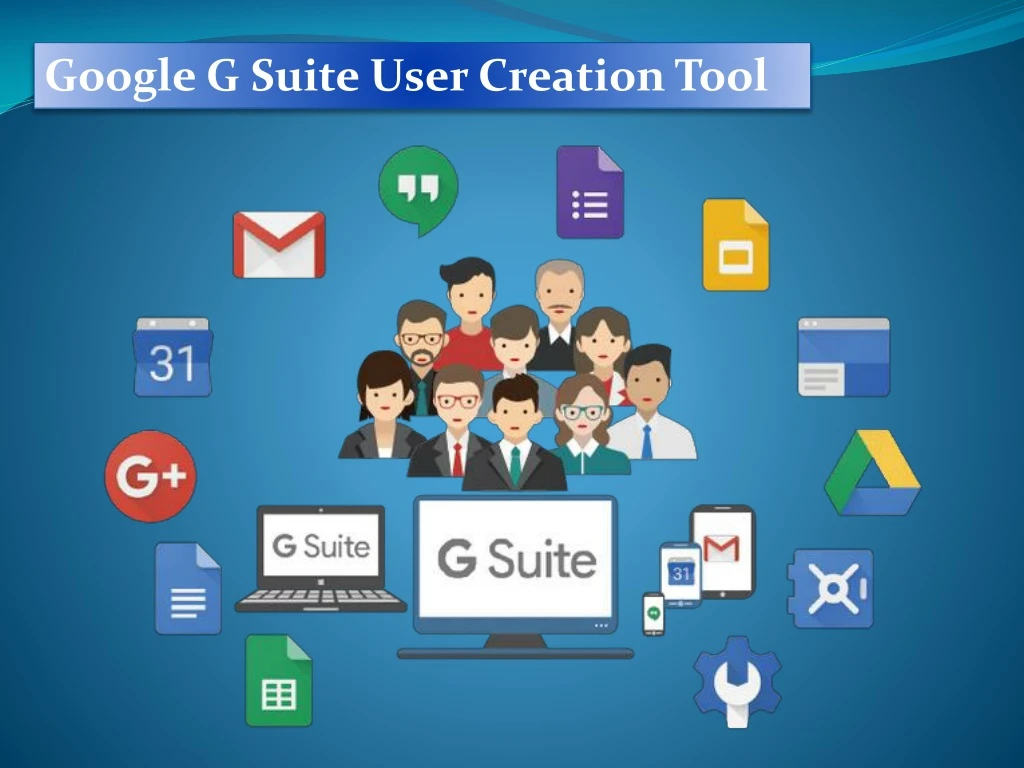 google g suite user creation tool