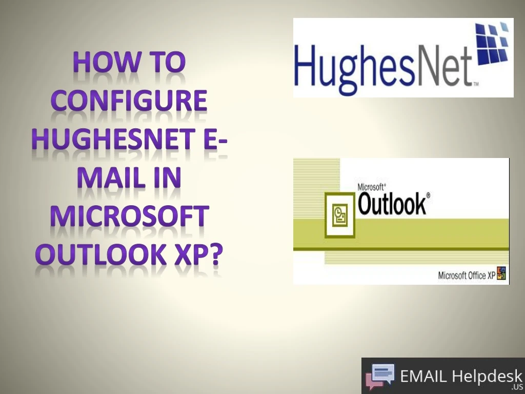 how to configure hughesnet e mail in microsoft