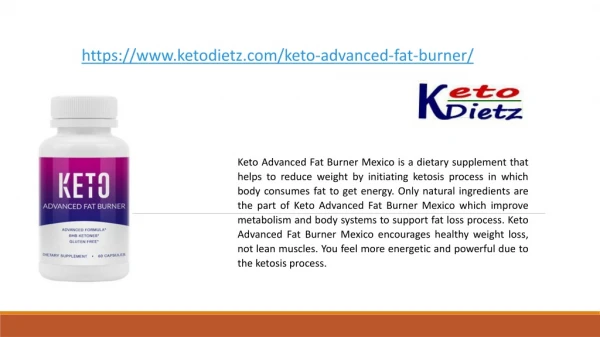 Keto Advanced Fat Burner Mexico