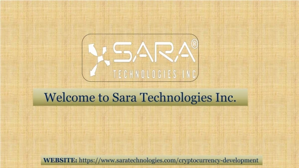 welcome to sara technologies inc
