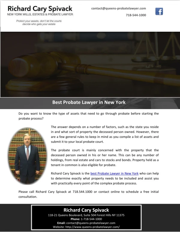 Best Probate Lawyer in New York
