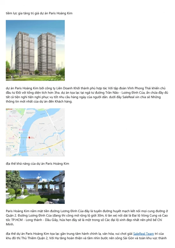 14 câu hỏi bạn nên quan tâm để hỏi về chung cu Paris Hoang Kim SaleReal