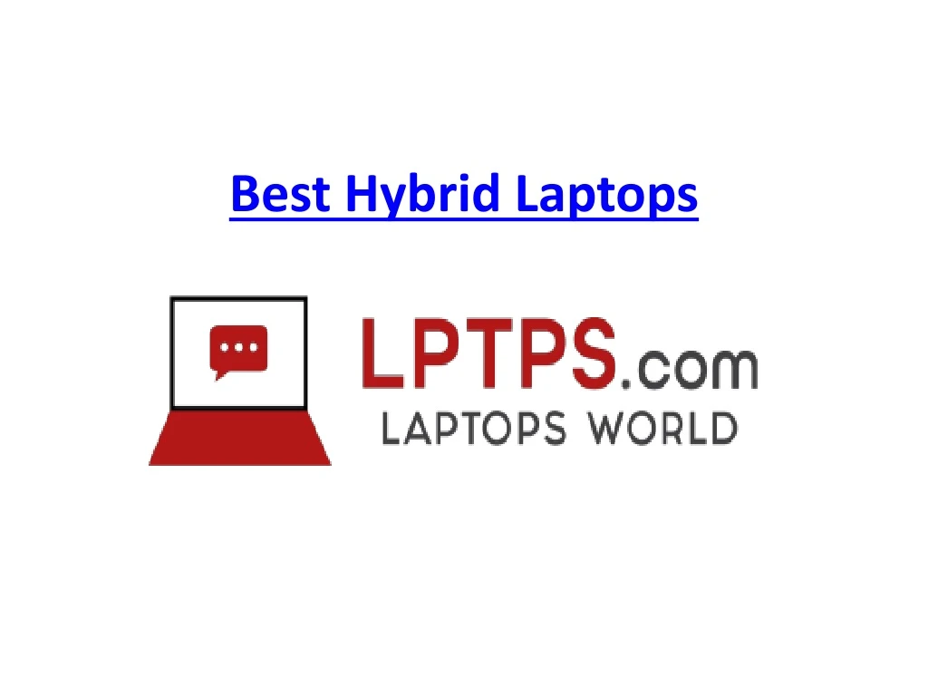 best hybrid laptops