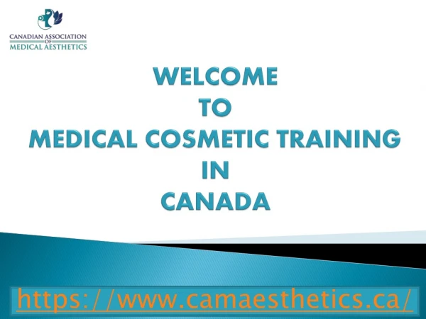 Medical Cosmetic Training in Canada