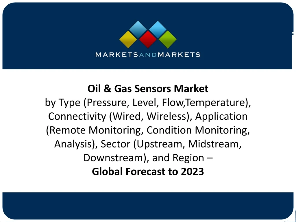 oil gas sensors market by type pressure level