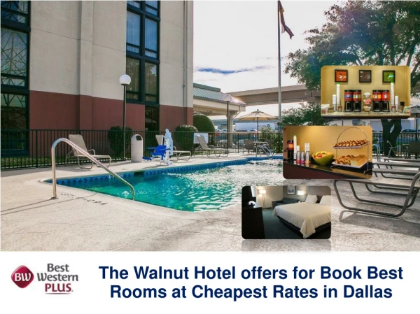 The Walnut Hotel offers for Book Best Rooms at Cheapest Rates in Dallas