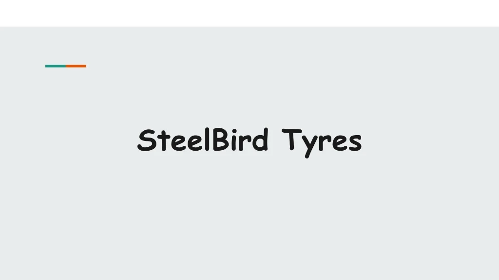 steelbird tyres