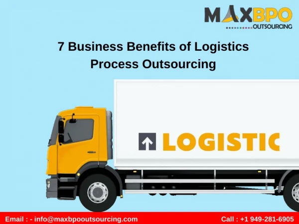 7 Business Benefits of Logistics Process Outsourcing