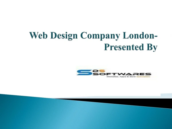 Web Design Company London - SDS Softwares,UK