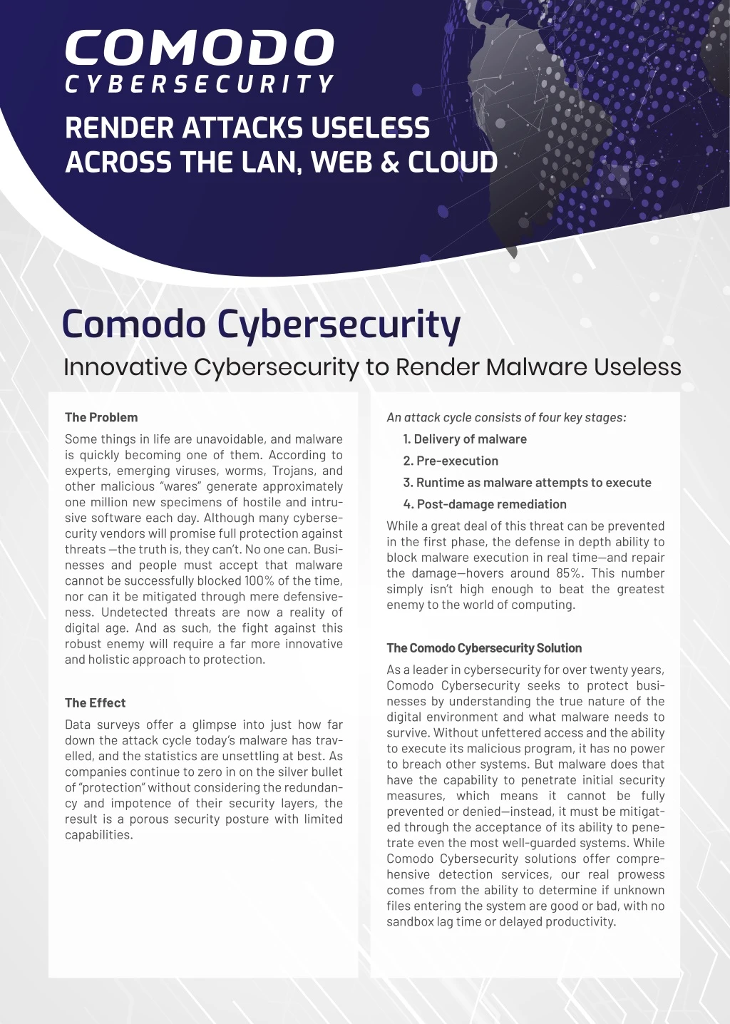 comodo containment technology does not block