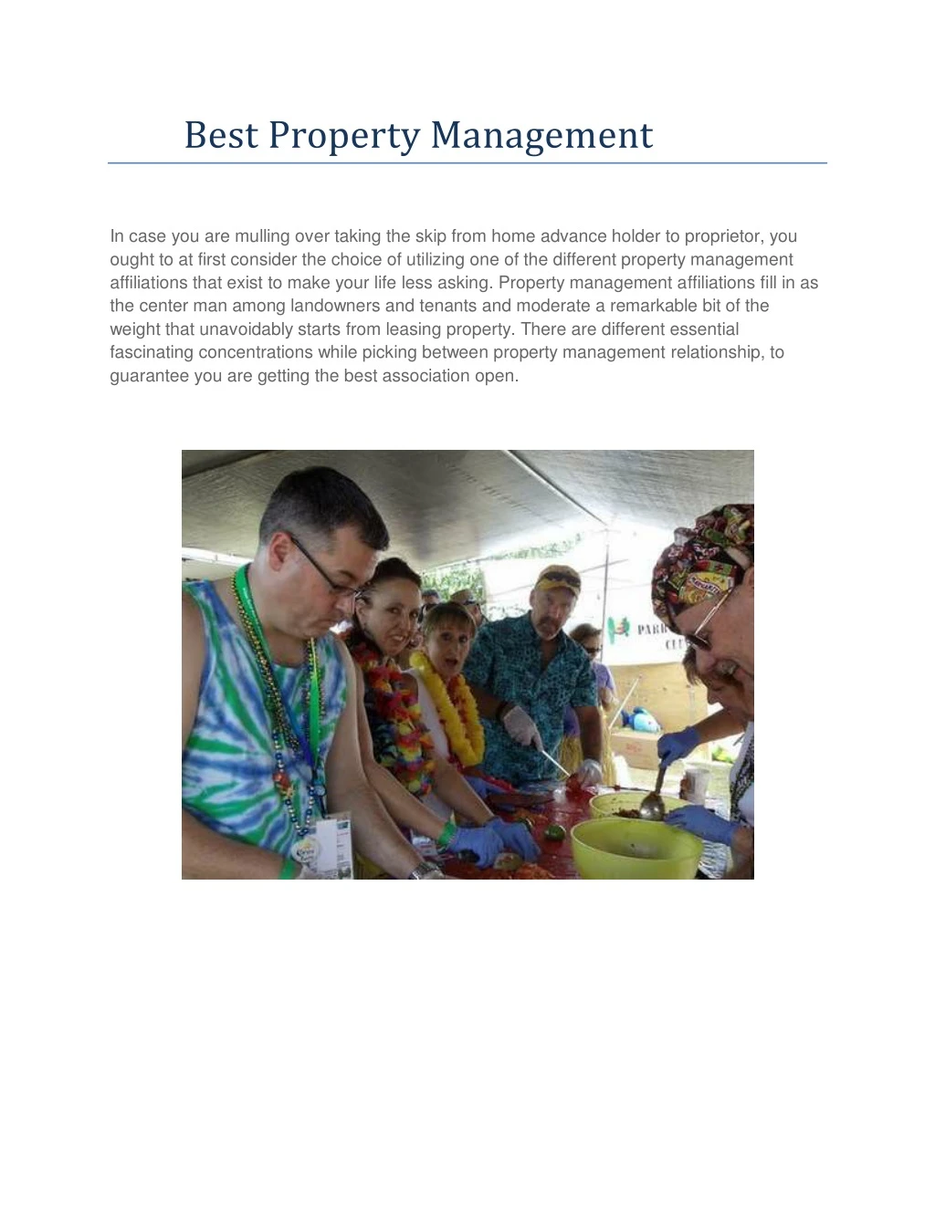 best property management