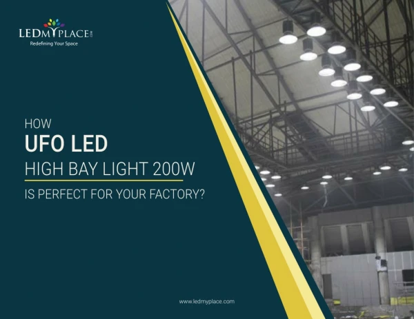 How 200W LED High Bay Lights is perfect for your factory?