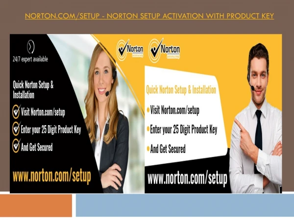 Norton.com/setup - Norton Setup Activation With Product Key