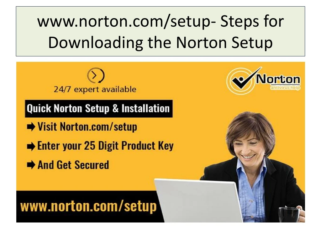www norton com setup steps for downloading the norton setup