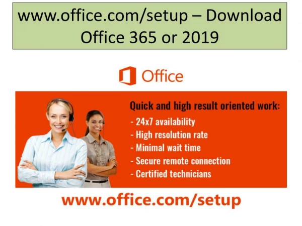 www office com setup download office 365 or 2019
