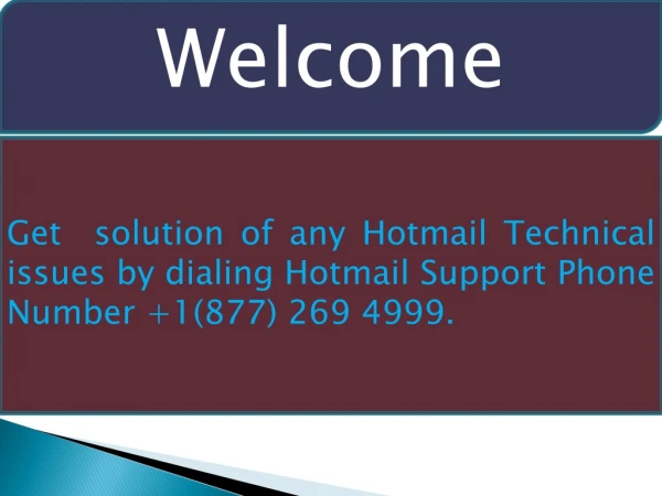 Solution of Hotmail Technical Problem