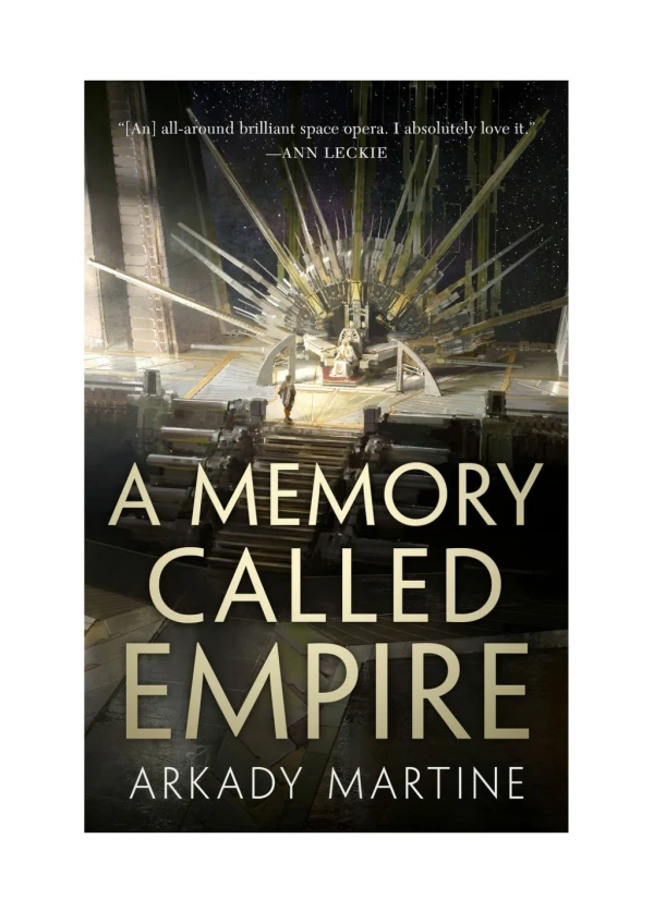 [PDF] A Memory Called Empire By Arkady Martine Free Download