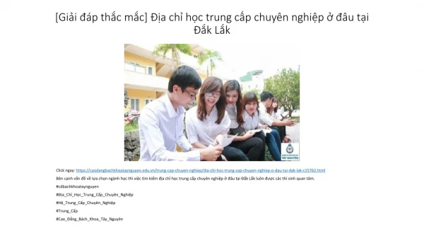 gi i p th c m c a ch h c trung c p chuy n nghi p u t i k l k
