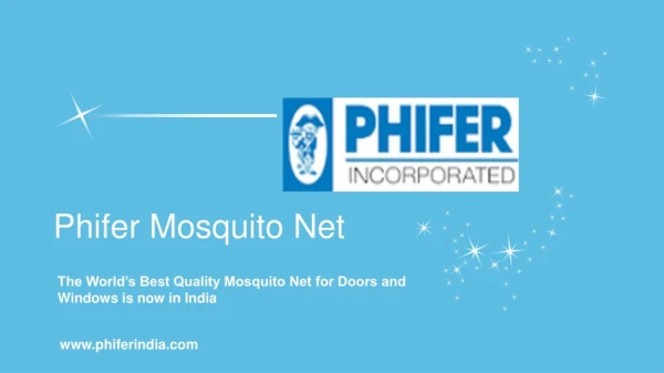 Mosquito net for Windows and Doors