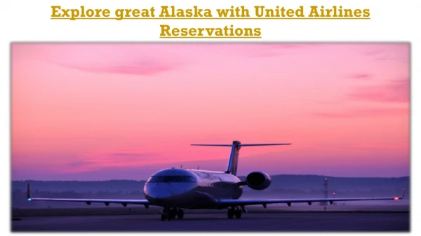 Save More on Flight Booking only at United Airlines Reservations