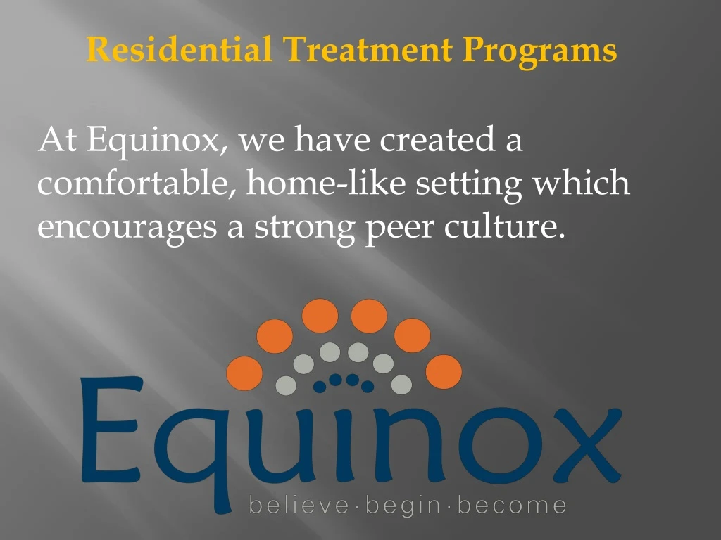 residential treatment programs