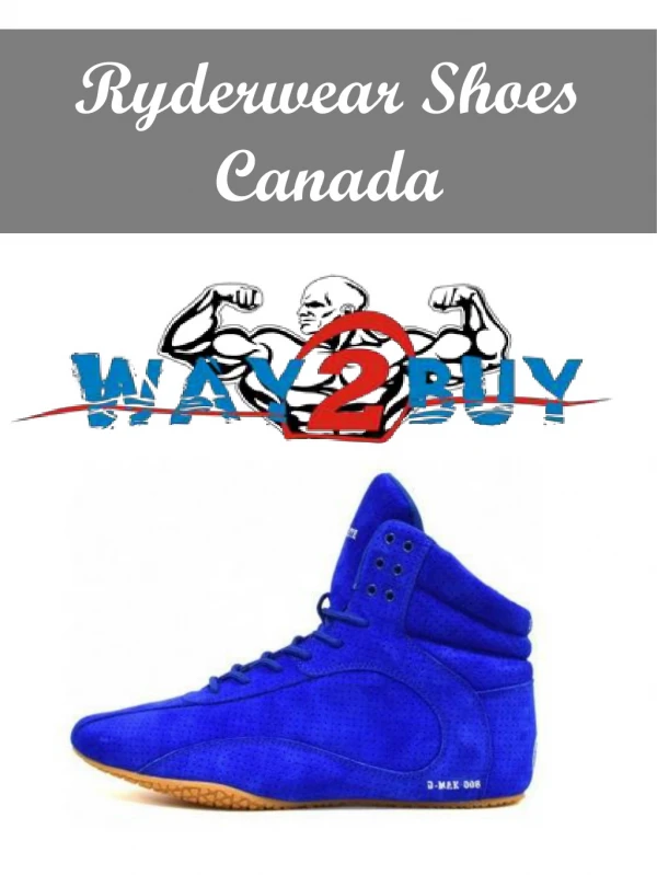 Ryder wear Shoes Canada