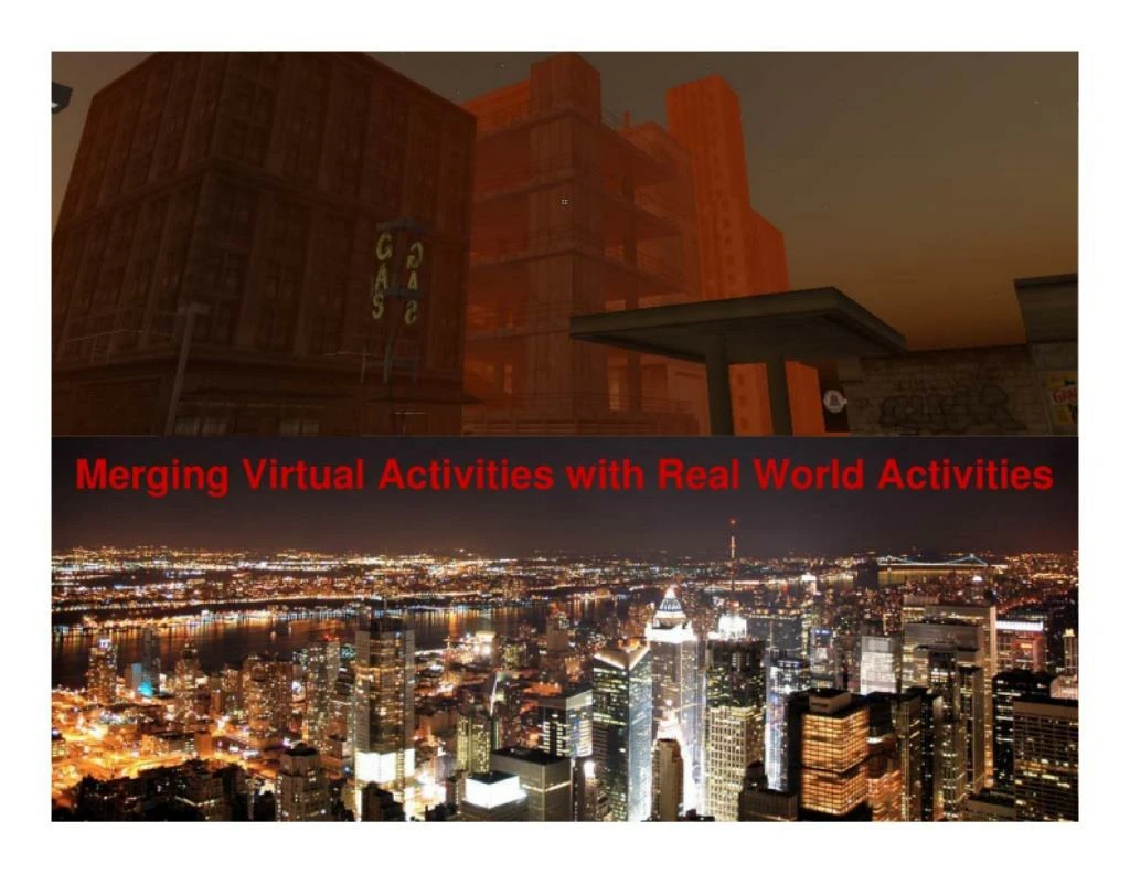 merging virtual real activities discussion guide virtual worlds 2007 panel