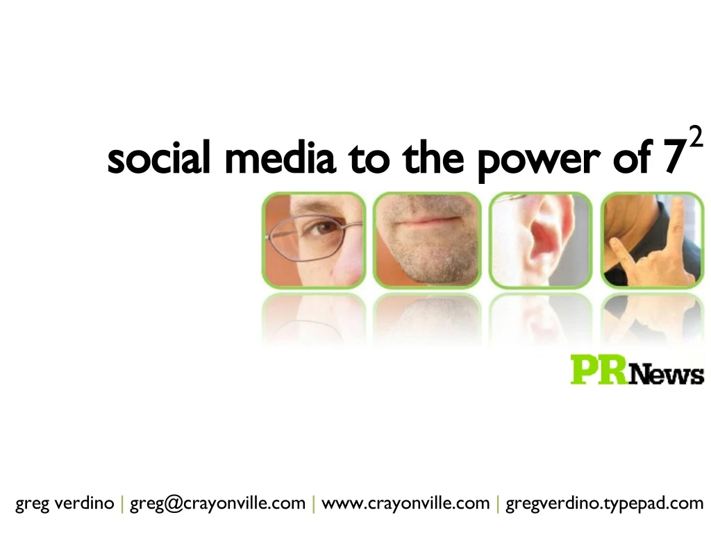 social media to the power of 7 social media