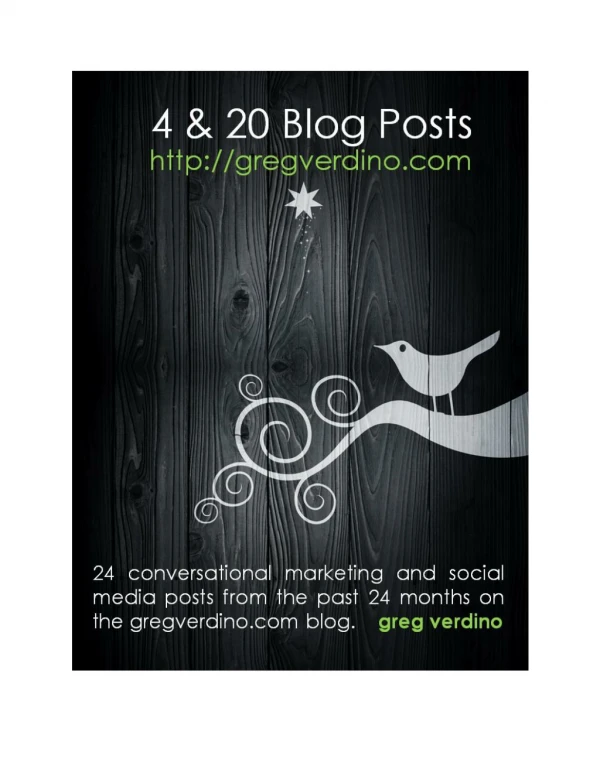 4&20 Blog Posts: a Marketing eBook