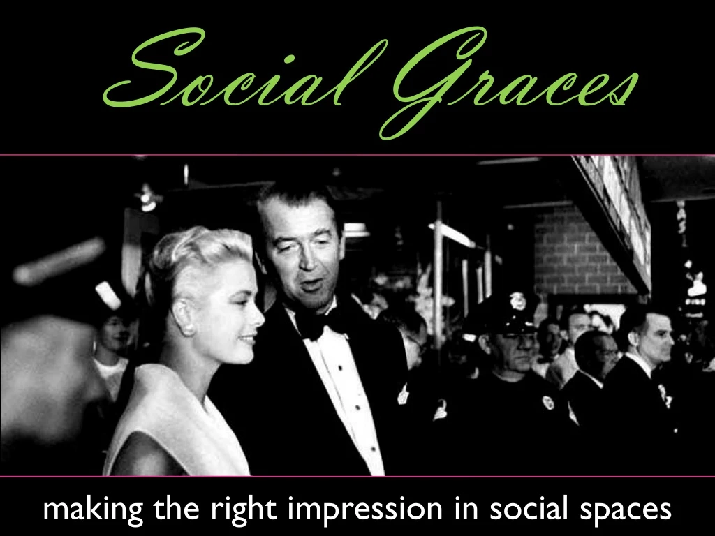 social graces
