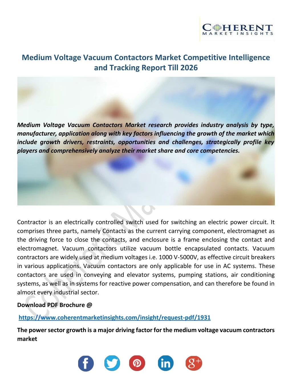 medium voltage vacuum contactors market