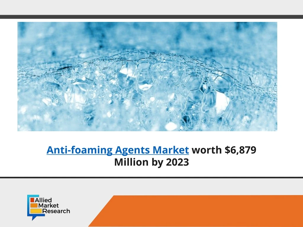 anti foaming agents market worth 6 879 million