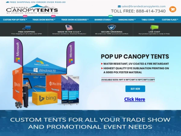Our Trade Show Displays Great Advertising Tool | Buy Now Today!