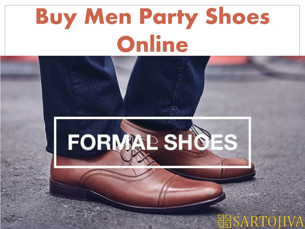 buy men party shoes online