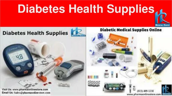 Diabetes health supplies | Diabetic Supplies Online