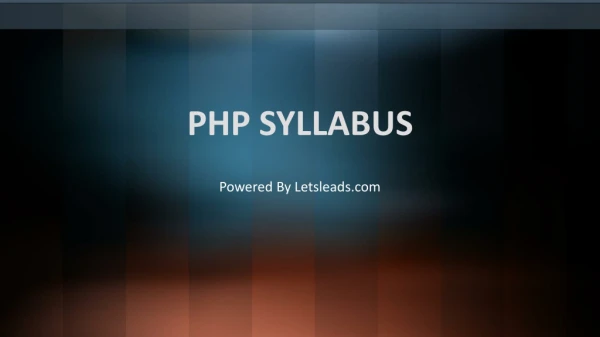Best PHP Classes in Pune