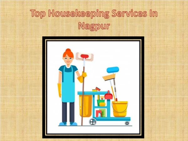 Top 20 housekeeping services in Nagpur