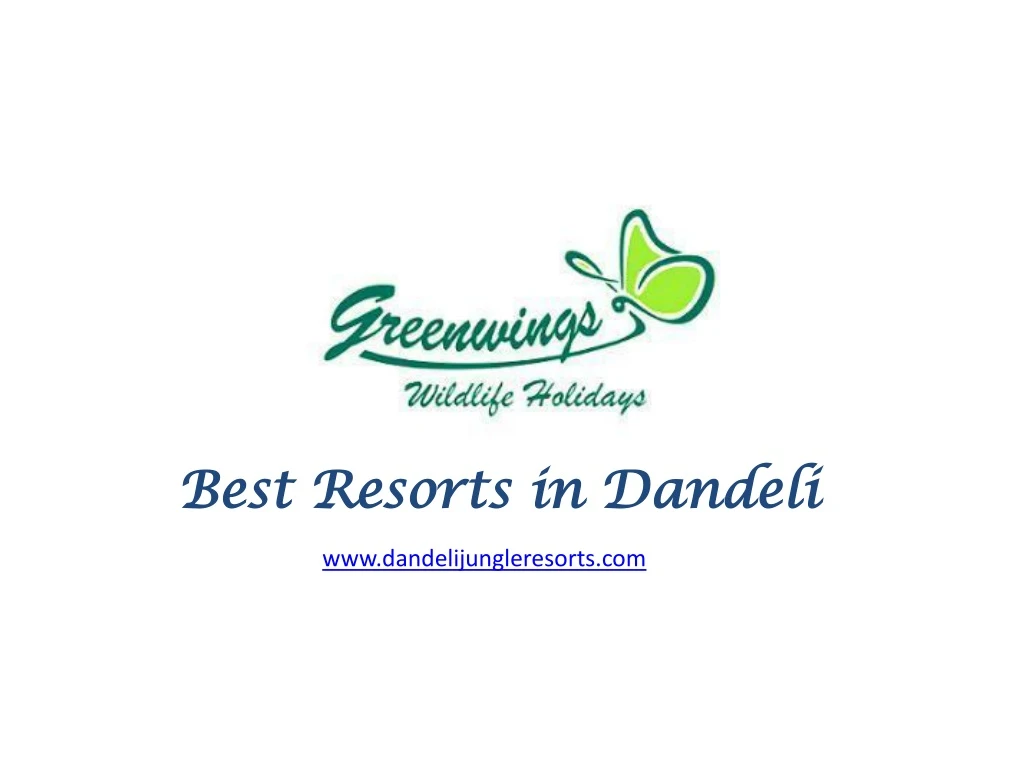 best resorts in dandeli