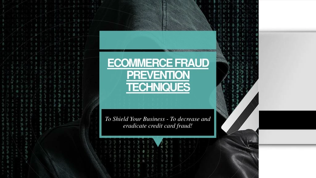 ecommerce fraud prevention techniques
