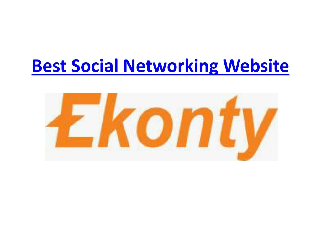 best social networking website