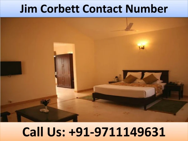 jim corbett contact number