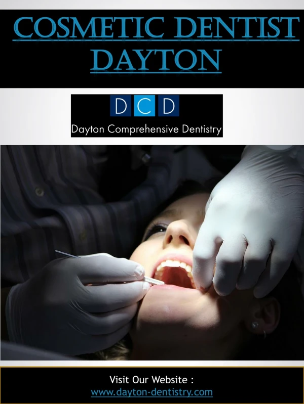 Cosmetic Dentist Dayton
