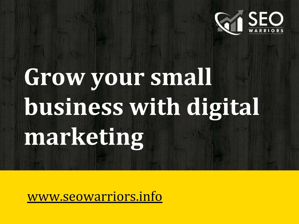 grow your small business with digital marketing