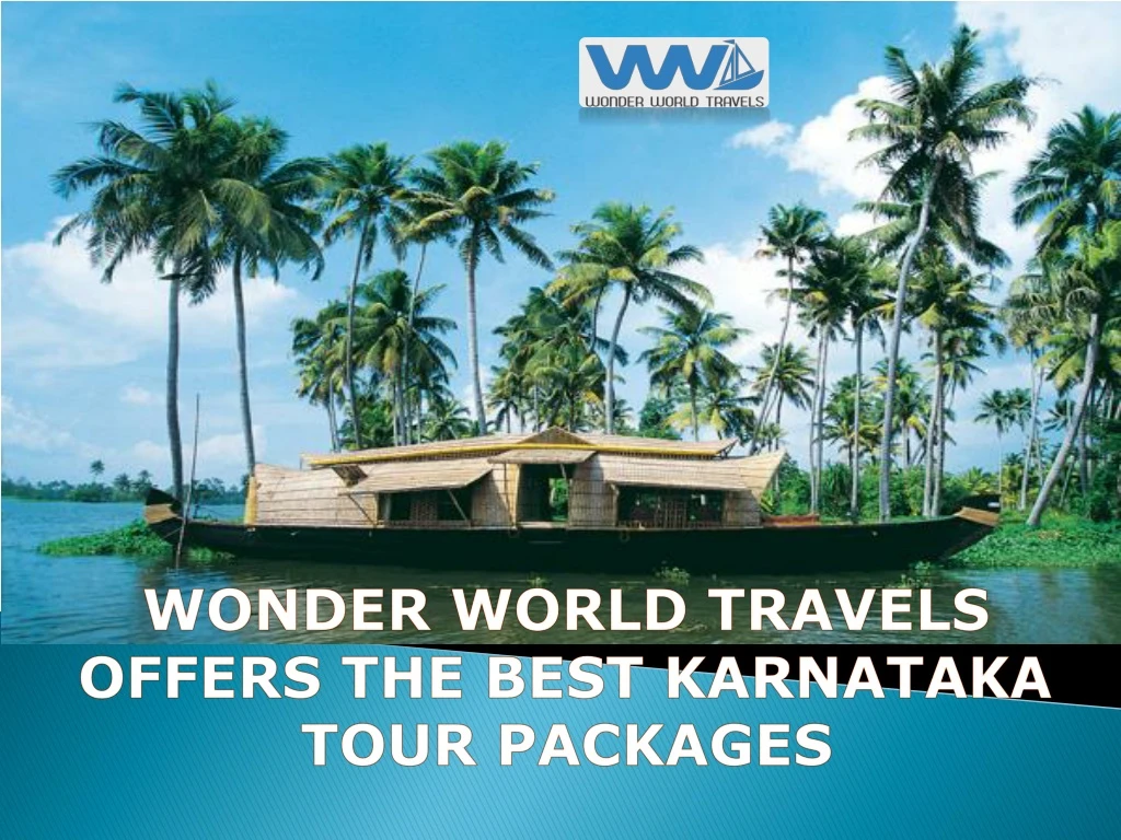 wonder world travels offers the best karnataka