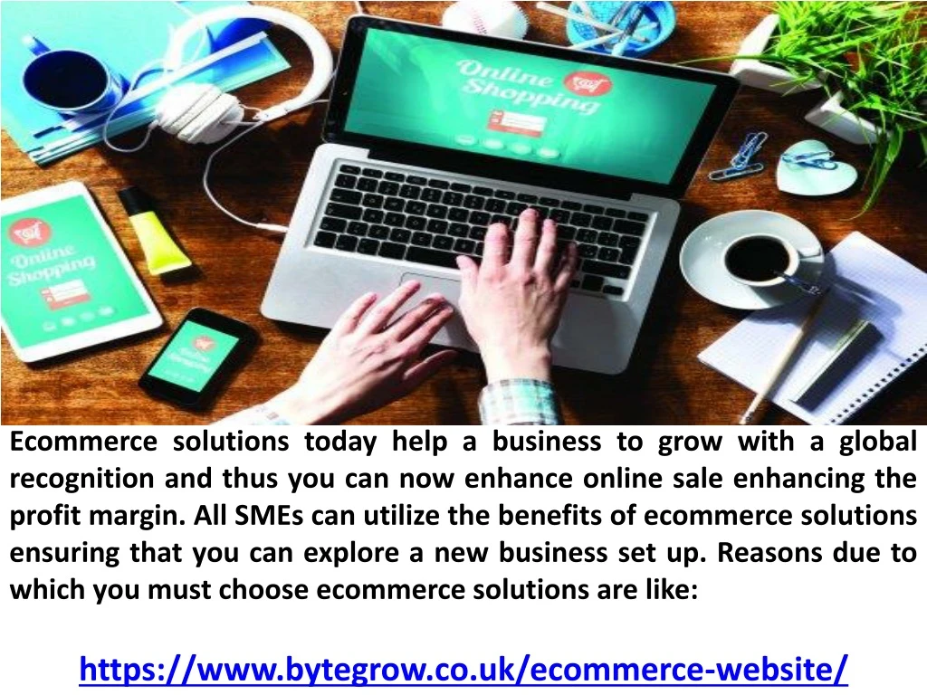 ecommerce solutions today help a business to grow