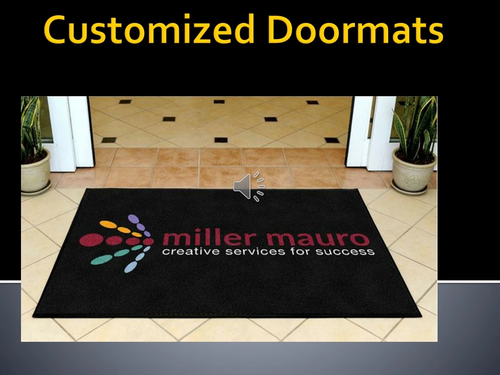 customized doormats