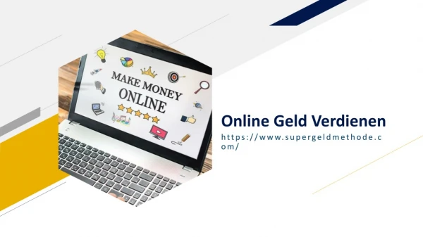 online geld verdienen